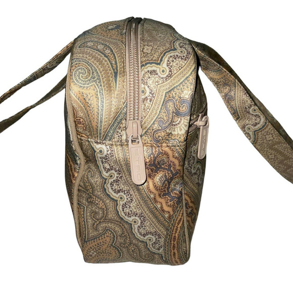 Etro Paisley Canvas Shoulder Bag - Picture 10 of 15